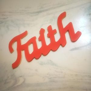 Faith home decor